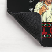 Disapintments All Of You Jesus Christmas Ugly Swea マウスパッド (コーナー)