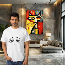 Disappointed Face | Sunday Mood Minimal Design Tシャツ
