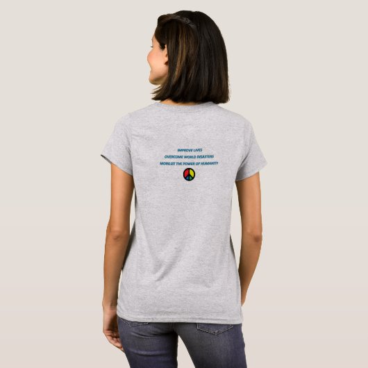 Disaster Women's Tシャツ (裏面フル)