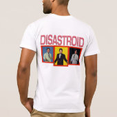Disastroidのワイシャツへのラブレター Tシャツ (裏面)