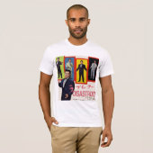 Disastroidのワイシャツへのラブレター Tシャツ (正面フル)