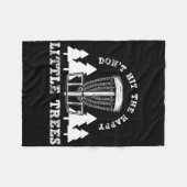 Disc Golf _10  フリースブランケット (正面(横))