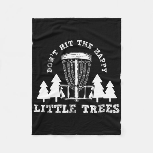 Disc Golf _10  フリースブランケット (正面)