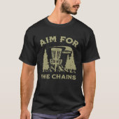 Disc Golf Aim For The Chains IV Tシャツ (正面)