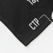 Disc Golf Basket Nice Putt Funny Putting Jargon Di フリースブランケット (角)