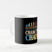 Disc Golf Chase The Chains  コーヒーマグカップ (正面左)