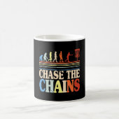 Disc Golf Chase The Chains  コーヒーマグカップ (中央)
