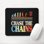 Disc Golf Chase The Chains  マウスパッド (マウス)