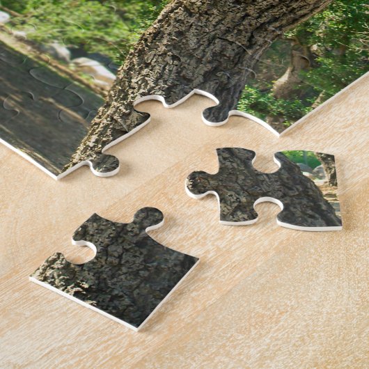 Disc Golf Course Nature Puzzle ジグソーパズル (側面)