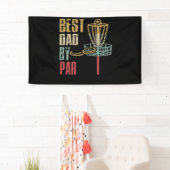 Disc Golf Dad Best Dad By Par 横断幕 (インサイチュ)