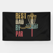 Disc Golf Dad Best Dad By Par 横断幕 (横)