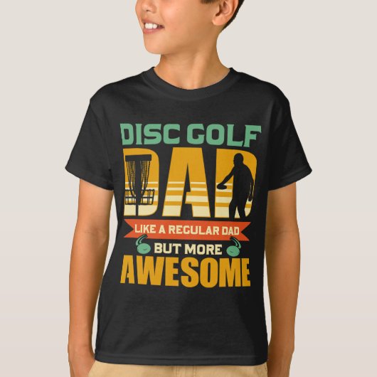 Disc Golf Dad Father - Flying Disc - Disc Golf  Tシャツ (正面)