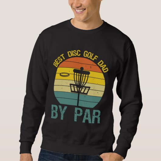 Disc Golf Dad Golfing Player Lover Golfer Sports G スウェットシャツ (正面)