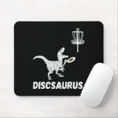 Disc Golf Dinosaur Frolfing T-rex Dino Funny Disc  マウスパッド (マウス)