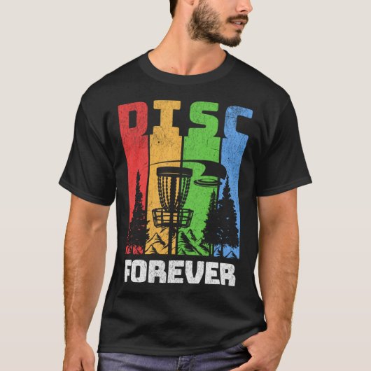 Disc Golf Disc Forever Tシャツ (正面)