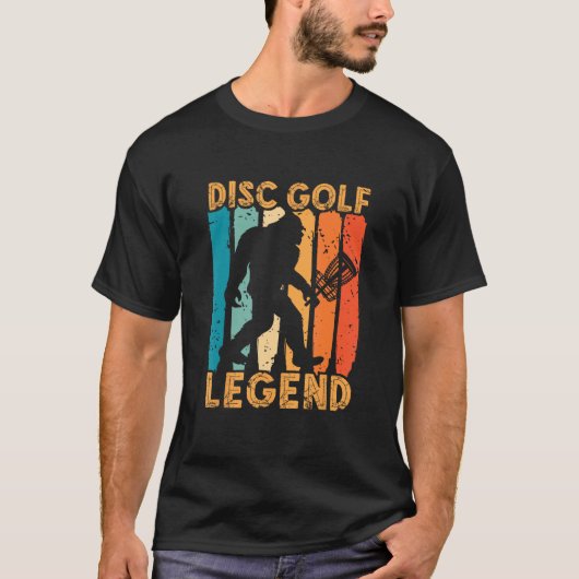 Disc Golf Legend Retro Frisbee Golf Frolf Flying D Tシャツ (正面)