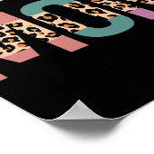 Disc Golf Mom Funny Golf Golfing Lovers Gift Mom L ポスター (角)