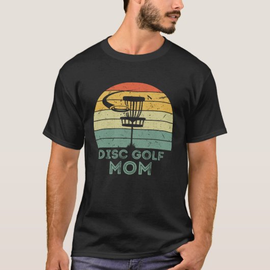 Disc Golf Mom Mother's Day Sport Frisbee Golfing B Tシャツ (正面)