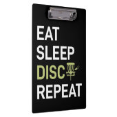 Disc Golf Player | Eat Sleep Disc Golf Repeat クリップボード (右)