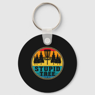 Disc Golf Stupid Tree - Disc Golf _1  キーホルダー