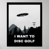 Disc Golf Ufo  ポスター (正面)