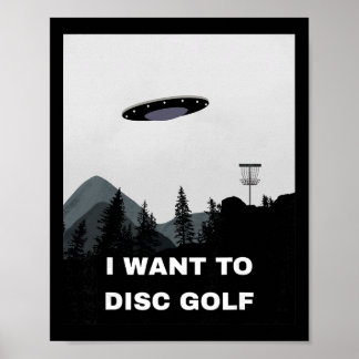 Disc Golf Ufo  ポスター
