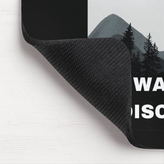 Disc Golf Ufo  マウスパッド (コーナー)