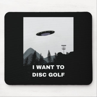 Disc Golf Ufo  マウスパッド