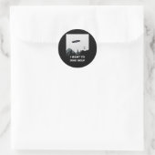 Disc Golf Ufo  ラウンドシール (バッグ)