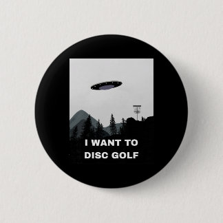 Disc Golf Ufo  缶バッジ