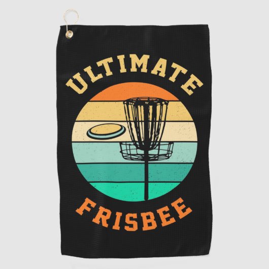 Disc Golf Ultimate Frisbee ゴルフタオル (正面)