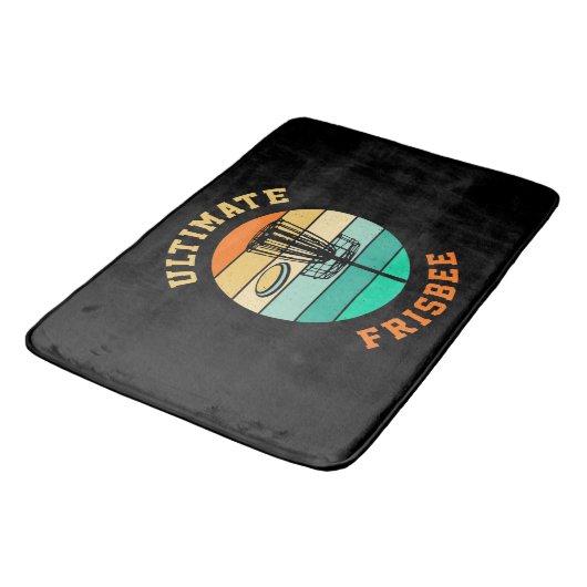 Disc Golf Ultimate Frisbee バスマット (アングル)
