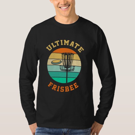 Disc Golf Ultimate Frisbee Tシャツ (正面)