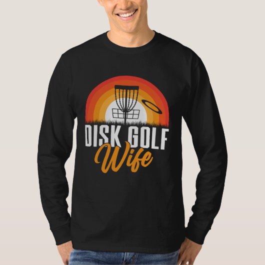 Disc Golf Wife Golfing Player  Golfer Sports Graph Tシャツ (正面)