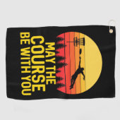 Disc Golf With You ゴルフタオル (横)