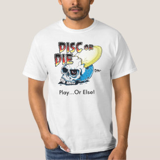 Disc_Or_DieのTシャツ Tシャツ