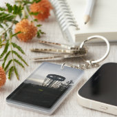 Discgolfの冬 キーホルダー (正面右)