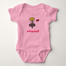 #DiscGolfの女の赤ちゃんのonsie ベビーボディスーツ