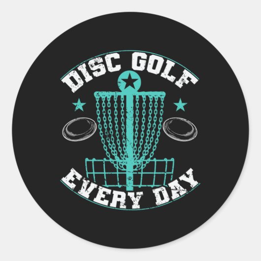 Discgolf Everyday Sket Frisbee  ラウンドシール (正面)