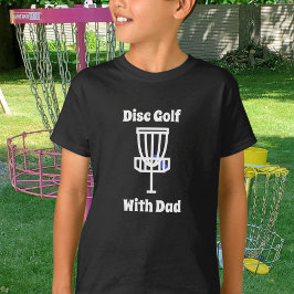 Discing with Daddy Disk Golf T-Shirt Tシャツ