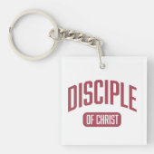 Disciple Burgundy Acrylic Keychain キーホルダー (正面)