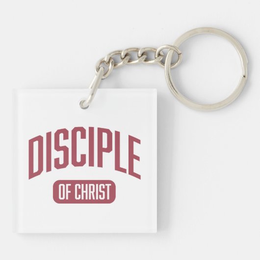 Disciple Burgundy Acrylic Keychain キーホルダー (裏面)