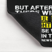 DISCIPLINE – スクワットトレーニング やる気を起こさせる マウスパッド (コーナー)