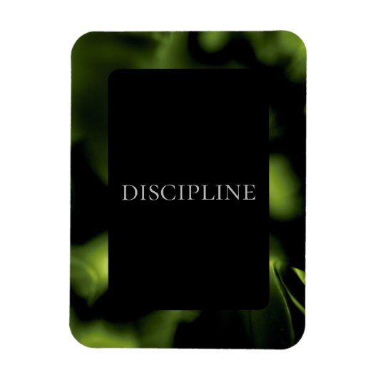 「Discipline」フレキシブル・フォト・マグネット マグネット (縦)
