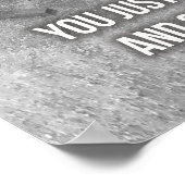 Discipline And Yourself – ジムやる気を起こさせる ポスター (角)