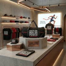 Discipline Builds Power Gym Motivational Duffel Ba