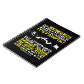 DISCIPLINE - Deadliftトレーニング やる気を起こさせる ノートブック (左側)