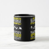 DISCIPLINE - Deadliftトレーニング やる気を起こさせる マグカップ (中央)