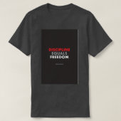 Discipline Equals Freedom Jocko Willink Tシャツ (デザイン正面)