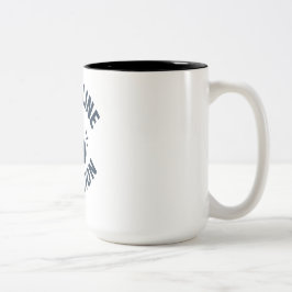 DIscipline Greater than Motivation- Gym Fitness  ツートーンマグカップ